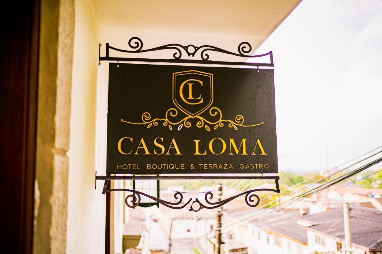 Casa Loma Hotel Boutique & Terraza Gastro ポパヤン エクステリア 写真